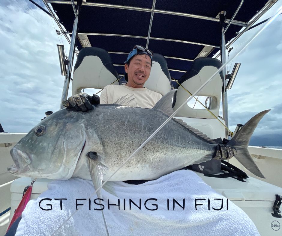 GT Fishing in Fiji